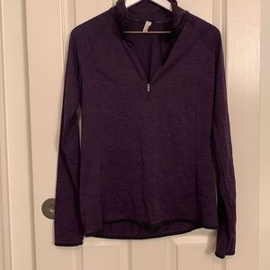 Heat gear run half zip